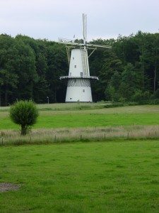 There really are windmills in The Netherlands.