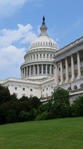 Capital Hill on a sunny day.