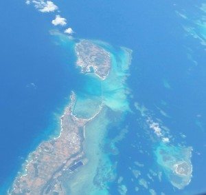 Islands off the coast of Japan