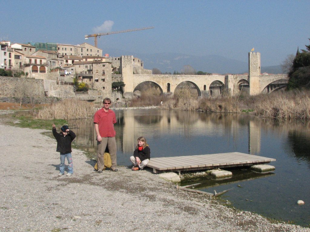 Hanging out in Besalu